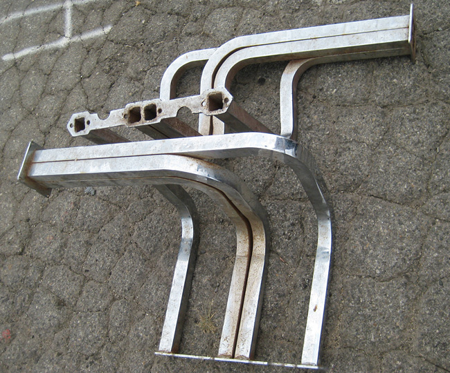 Square tube headers
